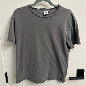 TNA Charcoal Gray Short Sleeve Crew Tee